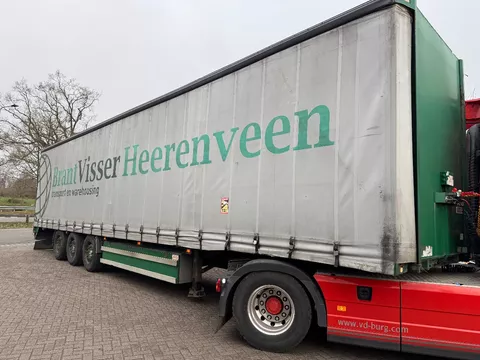 Vogelzang 3-ass schuifzeilen oplegger