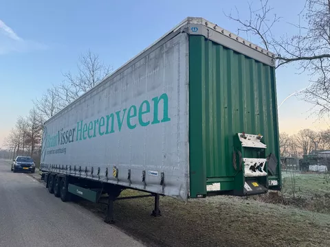 Krone 3-ass schuifzeilen oplegger