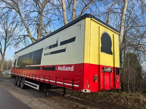 Van Hool 3 ass schuifzeilen oplegger 1