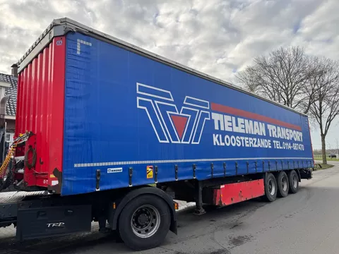 Krone SD 3 ass schuifzeilen oplegger