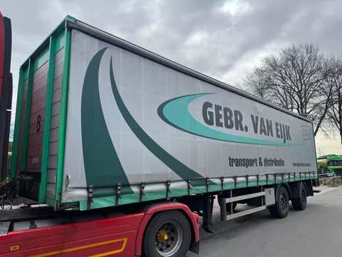 Jumbo TO 180.SE 2 ass gestuurde oplegger