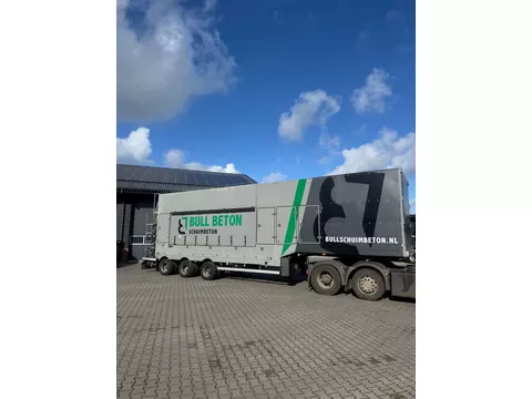 Nooteboom MCO-48-03V Cement/ schuim pomp opbouw 3 jr oud!