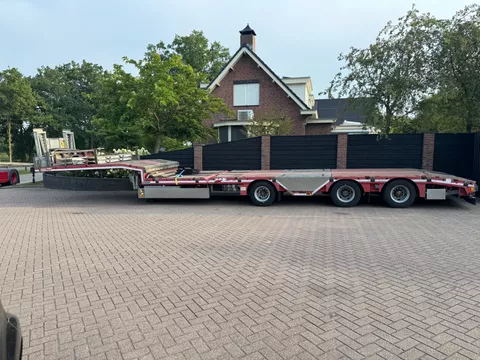 Trailer Max MAX 100 3Ass semie dieplader. uitschuifbaar