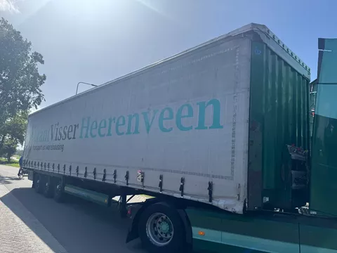 Krone 3-ass schuifzeilen oplegger