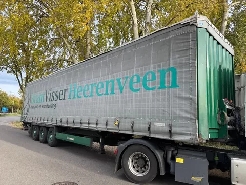 Krone 3-ass schuifzeilen oplegger