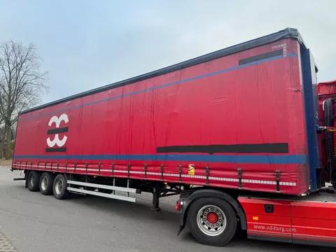 CUPPERS 3-ass schuifzeilen oplegger