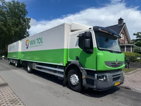 Renault Premium 380 Combi met aanhangwagen Bj 2013