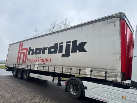 Krone 3 ass open oplegger laadklep Liftas