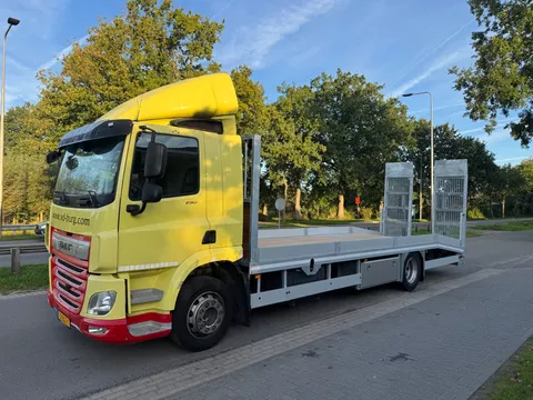 DAF CF 290 Oprijwagen Hydraulische oprijklep 9930 kg laadvermogen