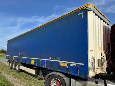 Krone N/A 3 ass schuifzeilen oplegger BPW Trommel