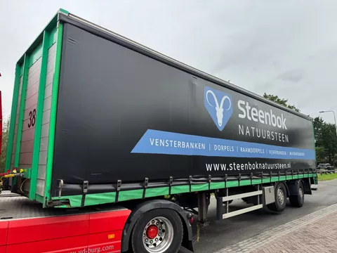 Jumbo TO 180 SE 2 Ass gestuurde oplegger Liftas